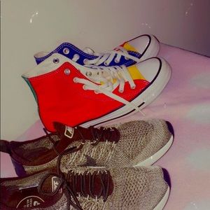 Nike size-7 and All Stars size4 in men 6 in women